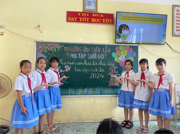 Hưởng ứng tuần lễ học tập suốt đời năm 2024