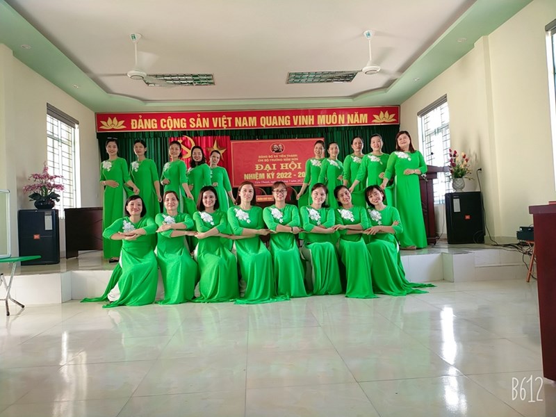 Chi bộ Trường Mầm non Tiên Thanh  tổ chức thành công Đại hội chi bộ Nhiệm kỳ 2022-2025