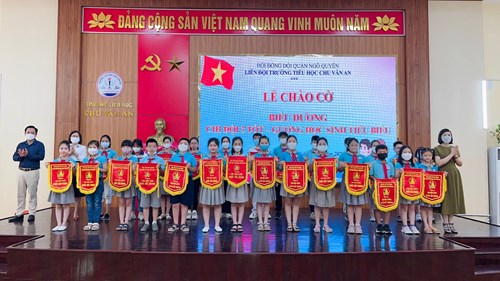 Lễ chào cờ tháng 5 - năm học 2021-2022