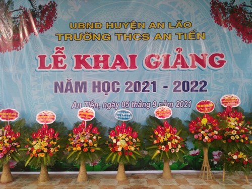 Lễ khai giảng năm học 2021 - 2022 trường THCS An Tiến