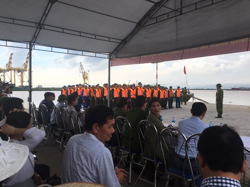 Trường THCS Nam Hải dự Hội nghị triển khai phương án phòng chống cơn bão số 2 của Ủy ban nhân dân quận Hải An tổ chức