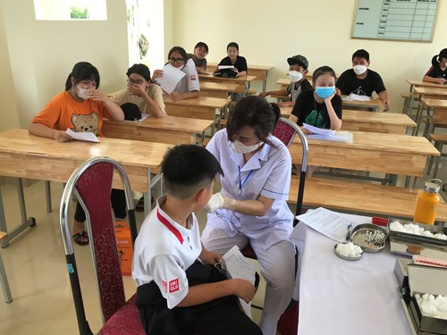 Công văn về việc phối hợp tổ chức tiêm vắc xin Covid-19 liều nhắc lại từ 12-17 tuổi của Sở Giáo dục và Đào tạo Hải Phòng