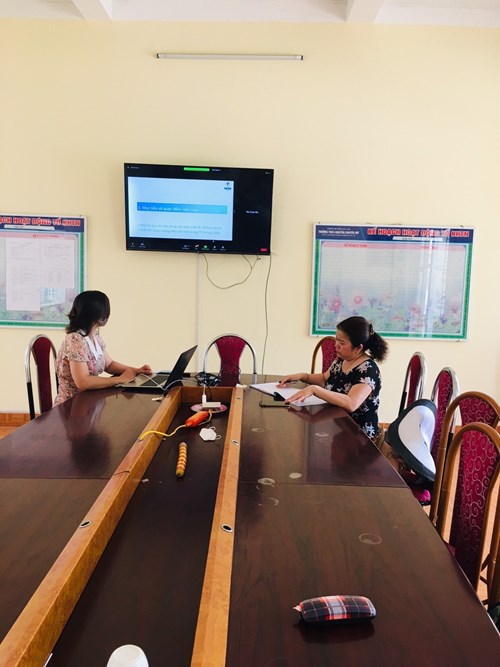 Trường THCS Nguyễn Chuyên Mỹ tham gia tập huấn môn Tin học -Cánh diều năm học 2022-2023