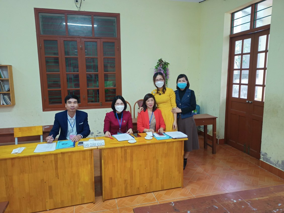 Cuộc thi GV dạy giỏi cấp Huyện - Trường THCS Quốc Tuấn