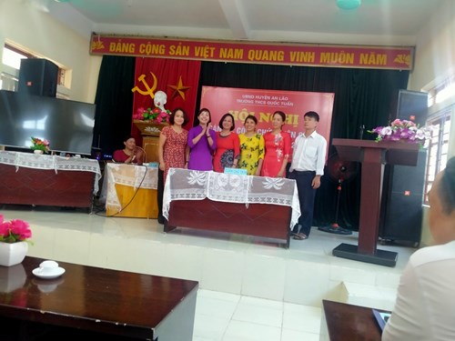 Ngày 28/9/2021 THCS Quốc Tuấn tổ chức Hội nghị cán bộ, công chức, viên chức năm học 2021-2022