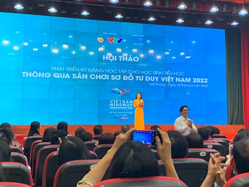 Hội thảo tập huấn về phát triển tư duy hình ảnh cho học sinh thông qua sân chơi “Sơ đồ tư duy Việt Nam 2022” tại thành phố Hải Phòng