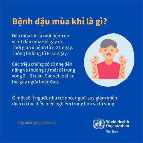 Tăng cường giám sát, phòng chống bệnh đậu mùa khỉ